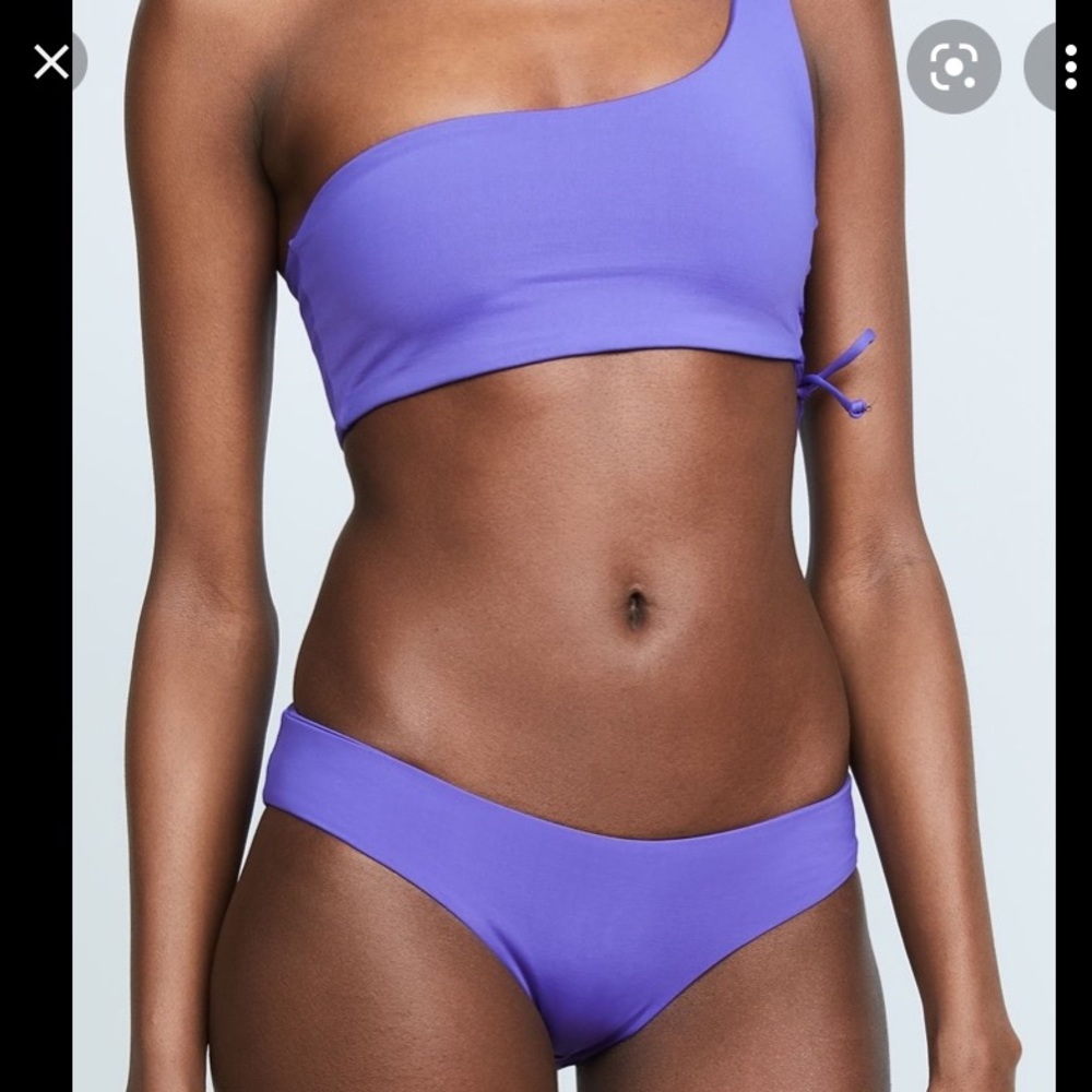 L*Space Bikini: purple asymmetrical set